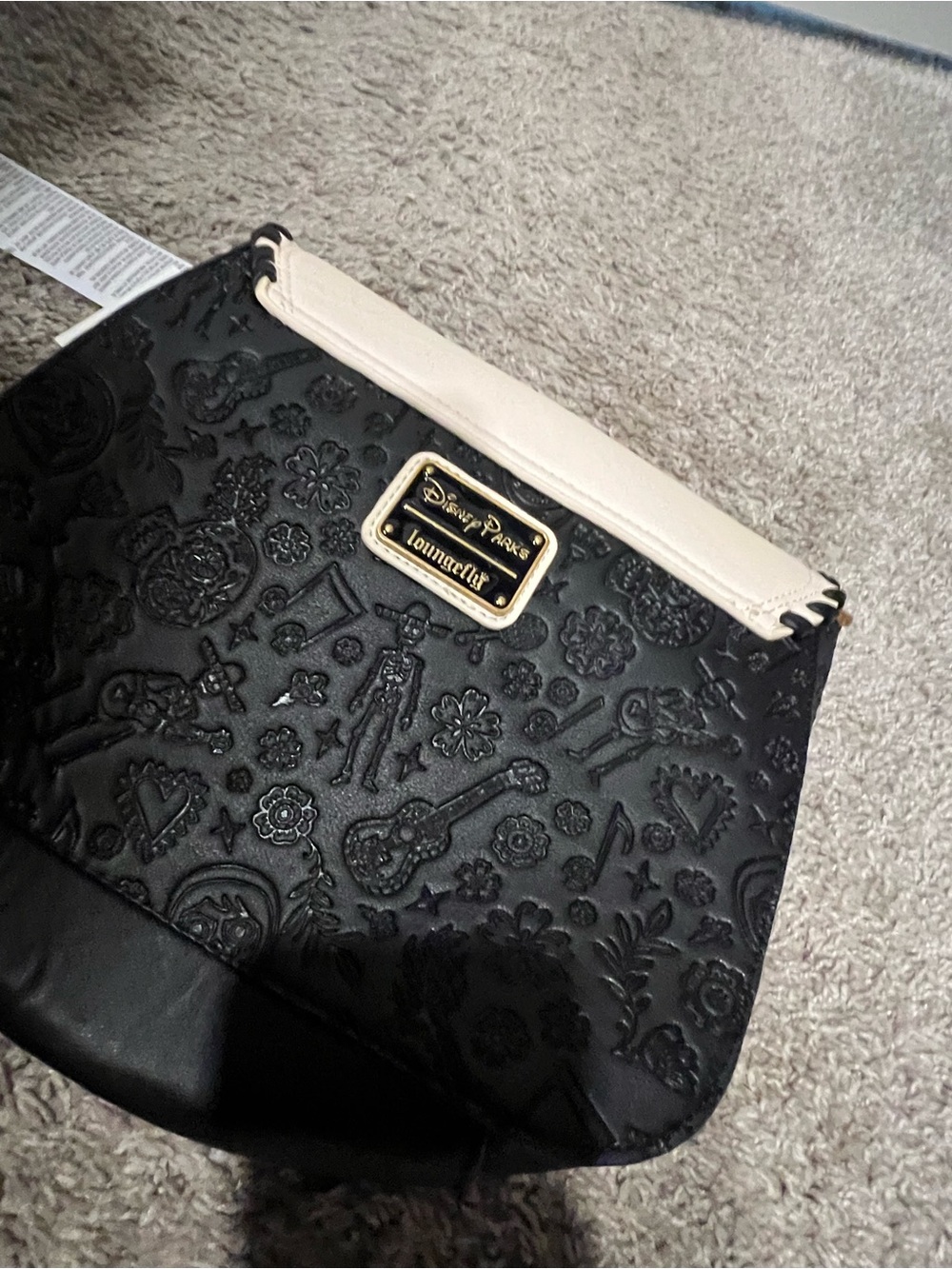 Loungefly Floral Sugar Skull Crossbody Bag COCO - Picture 4 of 9